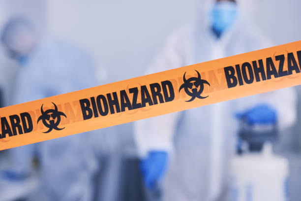 Professional Biohazard Cleanup technician working in Plainview, MN